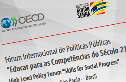 Fórum internacional | Educar para as Competências do Século 21 Fórum internacional | Educar para as Competências do Século 21